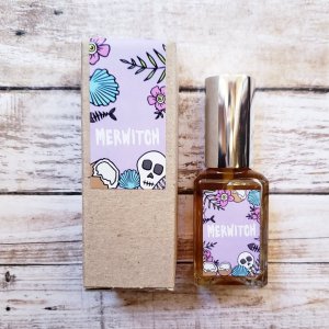 MERWITCH perfume collab with Band of Weirdos
