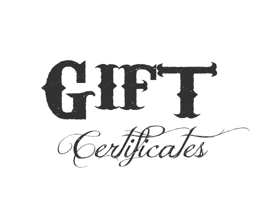 Gift Certificates Gift Certificates